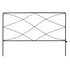 Lambu Garden Fence Panel 5 Pc Q195 Steel Rust Proof Border for Flower Beds Black-2109799601236807682
