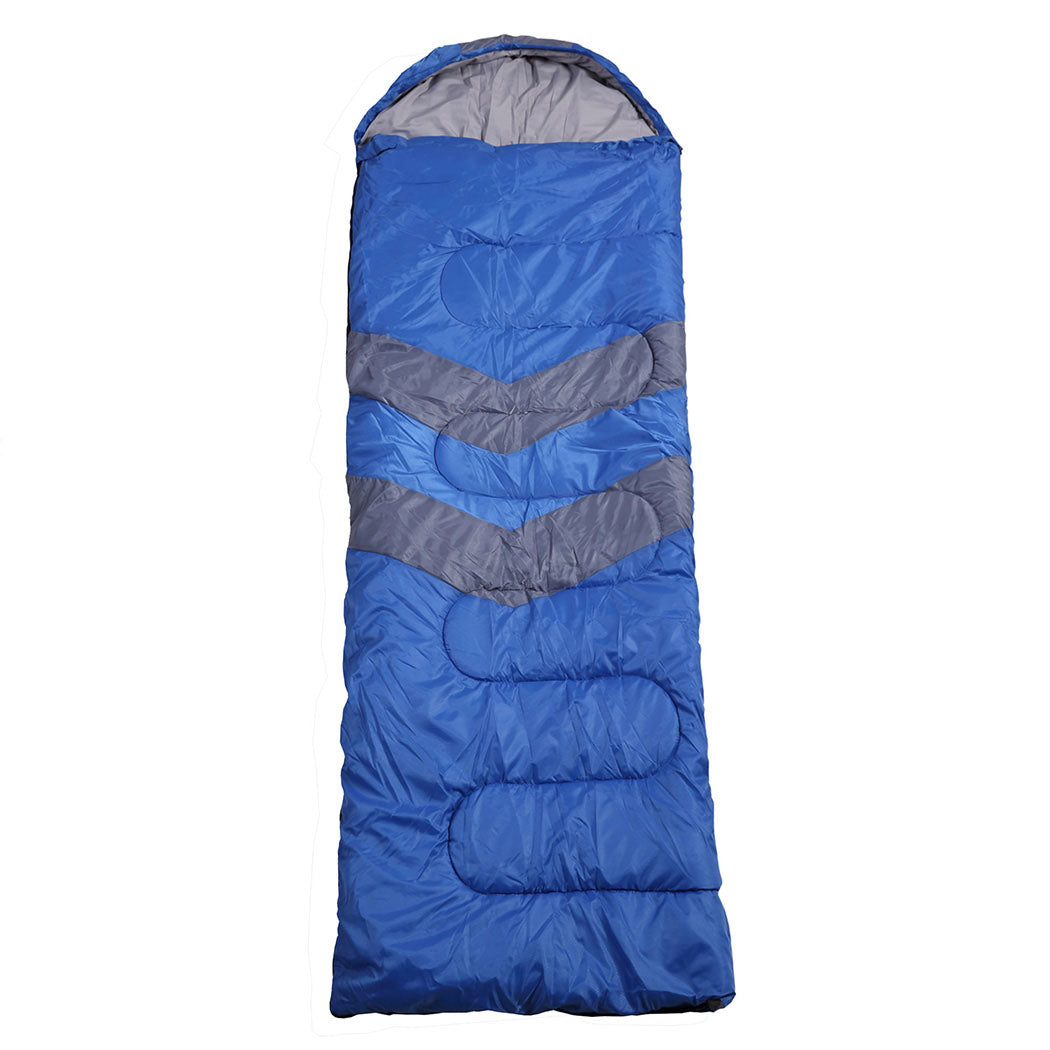 Mountview Single Sleeping Bag Bags Outdoor Blue-1894516814176718849