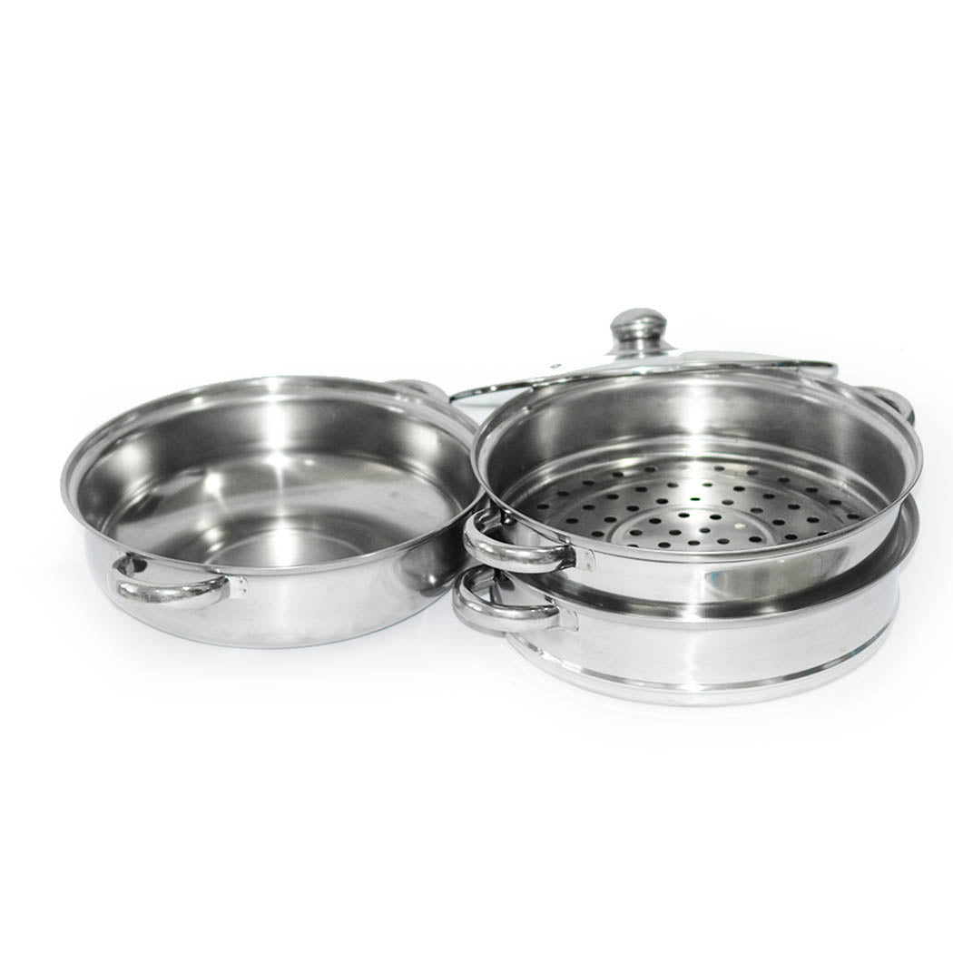 TOQUE Stainless Steel Steamer Meat Vegetable-2029387268405465089