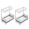 Toque 2x Under Sink Storage Rack Kitchen Cabinet Organiser 2-Tier Shelving Home-2050059015005802497