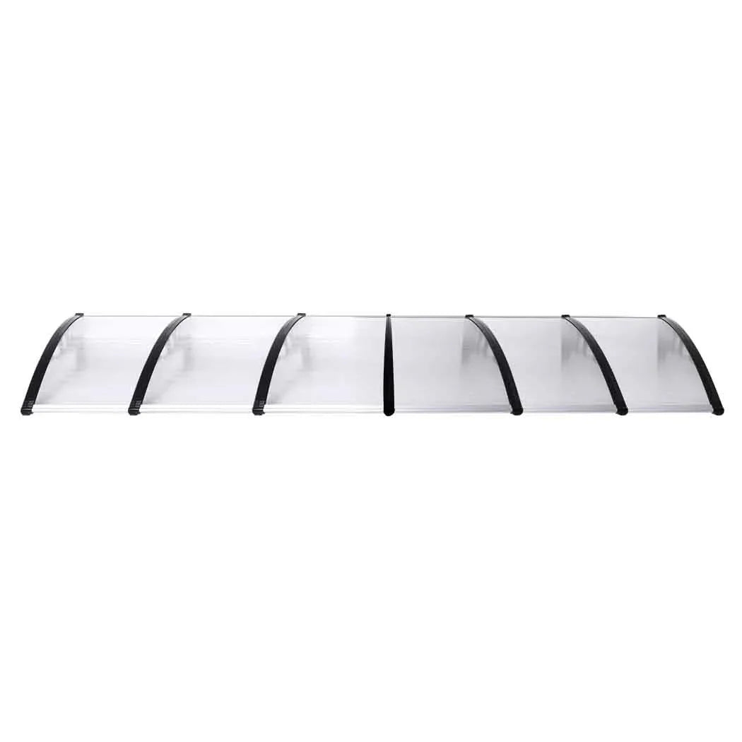 Mountview Window Door Awning Outdoor 1M X 6M Transparent 1x6M-2029387274772418561