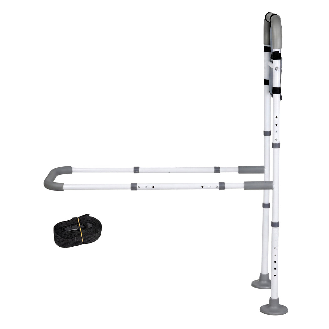 Levede Bed Rail Elderly Adjustable Safety Handle Bed Assist Motion Sensor Light-2061251869212282881