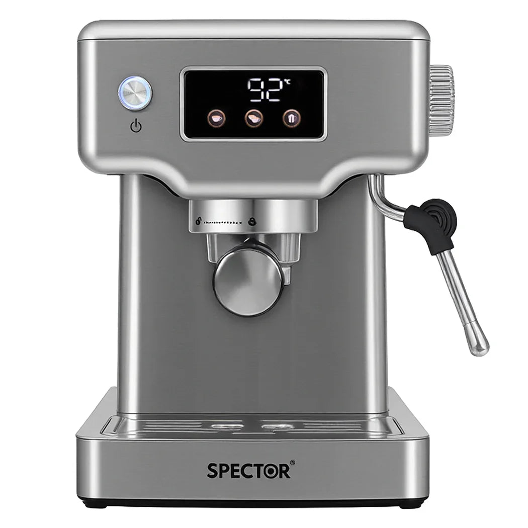 Spector 20 Bar Espresso Coffee Machine Maker Milk Frother Cappuccino Latte Cafe-2050056761360125953