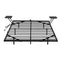 Levede Double Bed Frame Floating Frame with Storage Shelves RGB Lights Black-2072893552320450561