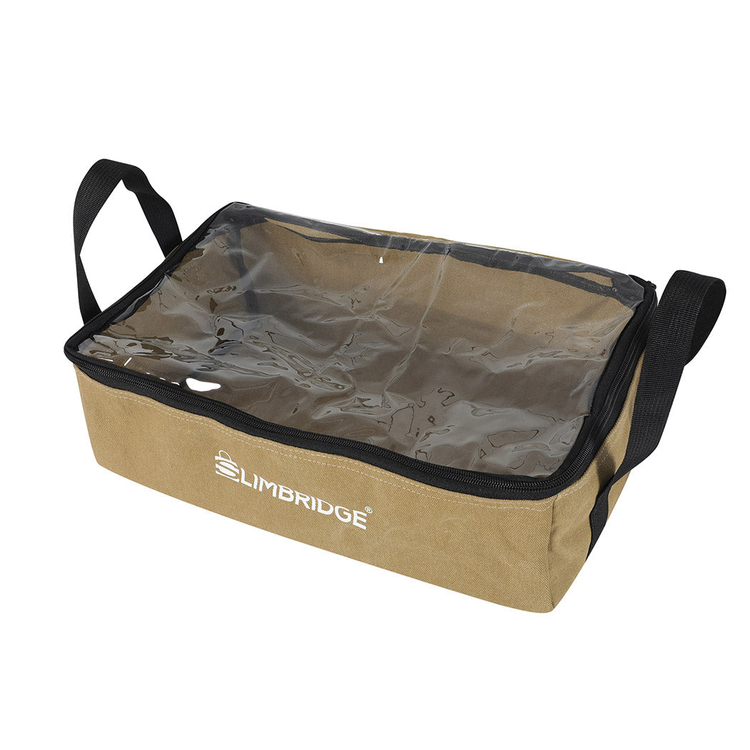 Slimbridge 3PCS Camping Canvas Storage Khaki-2006732920013852673