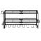 Levede Garage Storage Organiser 3 Tier Wall Mounted Power Tool Rack Metal Black-2109799601446522882
