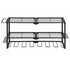 Levede Garage Storage Organiser 3 Tier Wall Mounted Power Tool Rack Metal Black-2109799601446522882