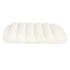 Pawz M Size Orthopedic Dog Bed with Sherpa Plush Removable Cover in White-2029387208892485633