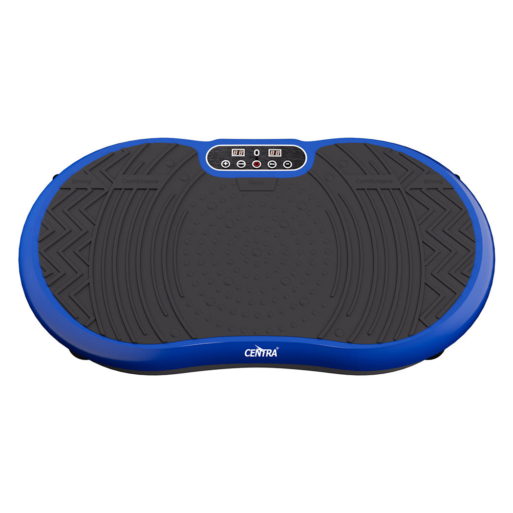 Centra Vibration Plate Train Exercise Machine Blue-1919892817962995713
