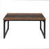 Levede Dining Table 4-6 Seater Industrial Rectangular 160cm Kitchen Restaurant-2072893553973006337