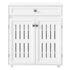 Levede Shoe Cabinet Door Storage Rack Cupboard White-2050056913709830145