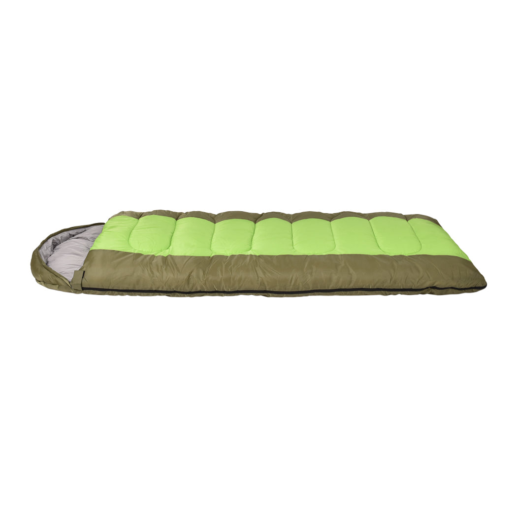 Mountview Sleeping Bag Outdoor Camping Green-1894516812897456129