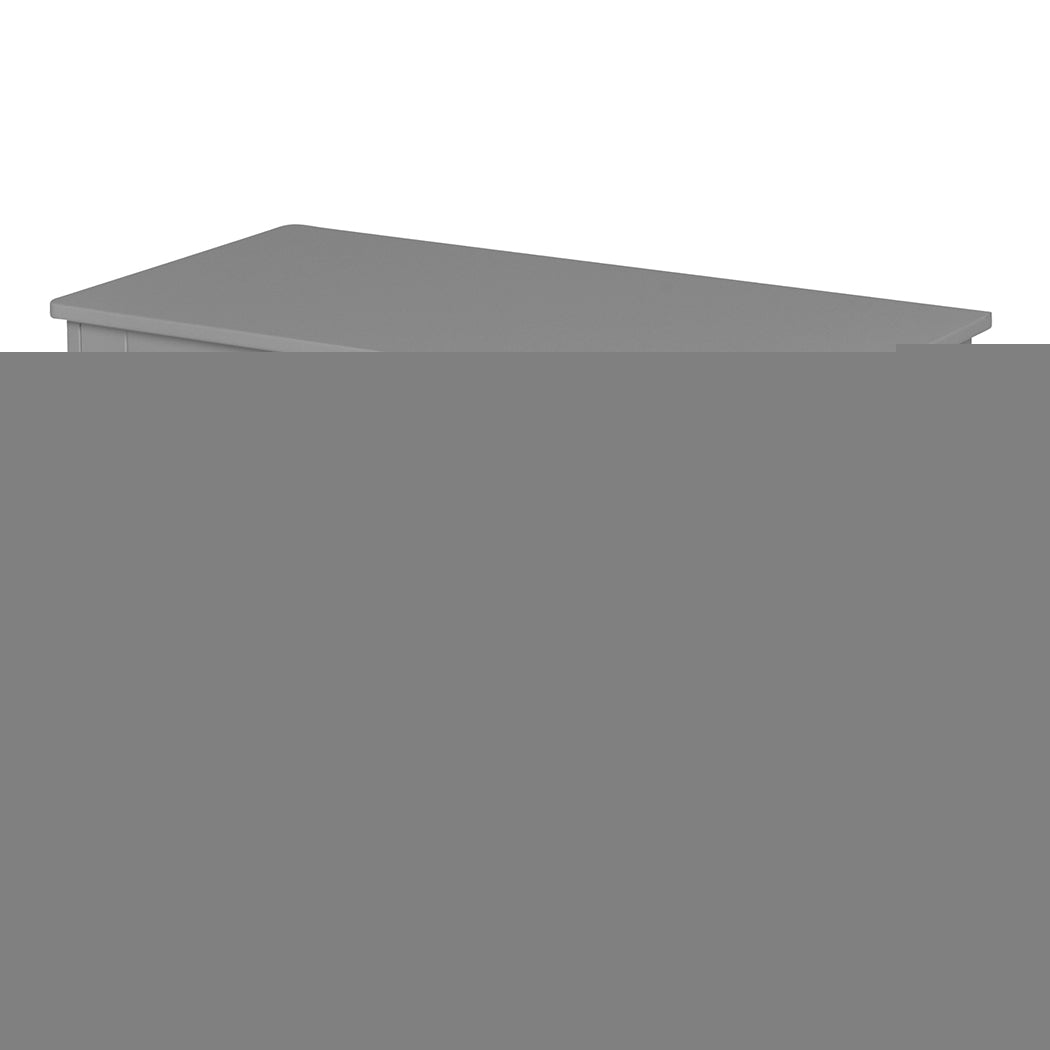 Levede Kids Toy Box Storage Chest Cabinet Grey-1937319830663335937