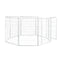 PaWz 8 Panel 32'' Pet Dog Playpen Puppy White 2.5kg Mackerel & Lamb-2018816894563389441