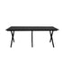Levede Folding Camping Table Chair Set Black-1973194001569943553