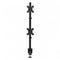Levede Dual Monitor Arm Adjustable Stand Mount For 13-34 Inch Office Black-2100035032541433857