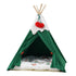 Pawz Pet Tent Dog Cat Tent Bed Washable Indoor Green-2050056804427239425