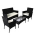 Levede 4PCS Outdoor Furniture Setting-1942353022193635329