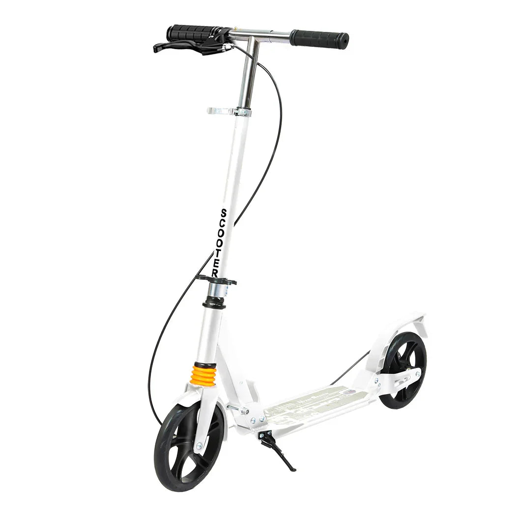 MONVELO Adult Commuter Foldable Scooter White-2029387251418533889