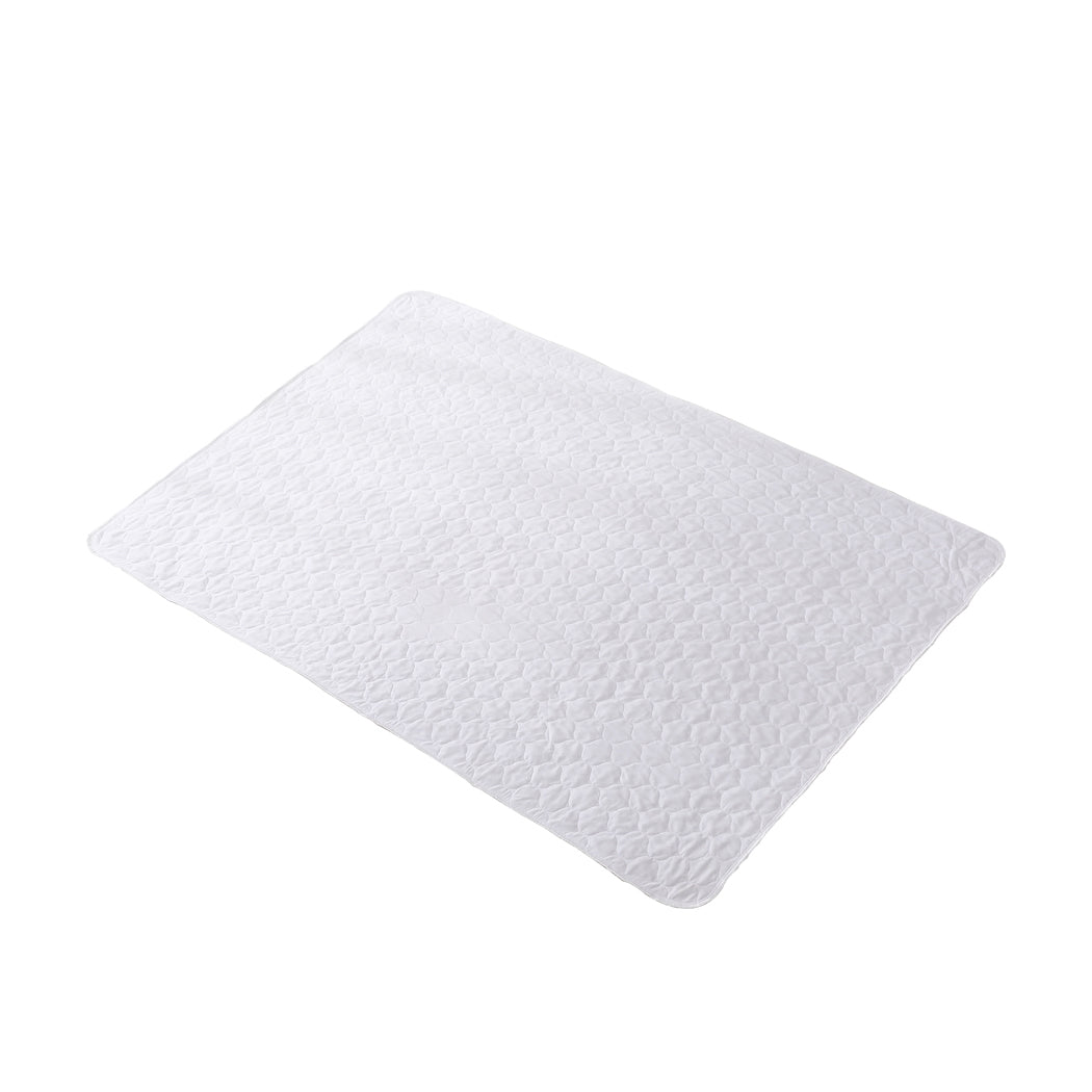 2x Bed Pad Waterproof Bed Protector Single-2025742036061261825