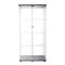 164cm Glass Display Cabinet 2 Doors-2006732805702291457