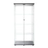 164cm Glass Display Cabinet 2 Doors-2006732805702291457