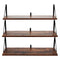 Levede Floating Shelves 3 Pcs Wall Mounted Rustic Storage Display Rack Bedroom-2072893561120100353