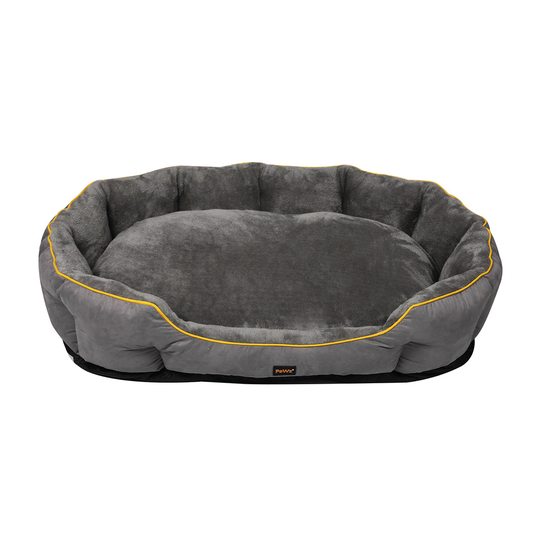 PaWz Electric Pet Heater Bed Heated L Grey Large-1910112462649298945