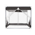 Dreamz Mosquito Bed Nets Foldable Canopy Square Grey-1864184403291410433