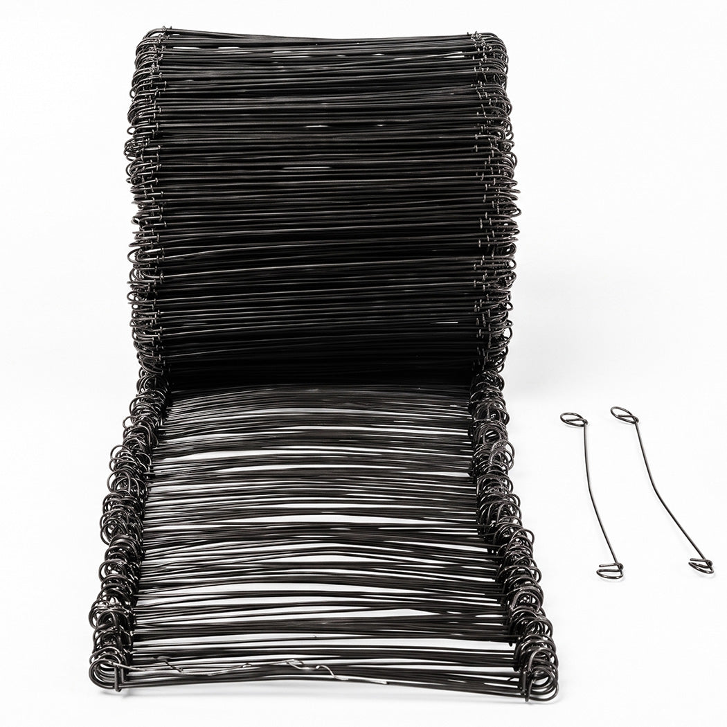 Traderight Cable Ties Rebar Tying Tool Reinforcing Mesh Loop Ties Metal 1000Pcs-2109799594580447234