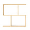 Levede Slim 2 Tier Narrow Side Table Bedside Nightstand-2029387217574694913
