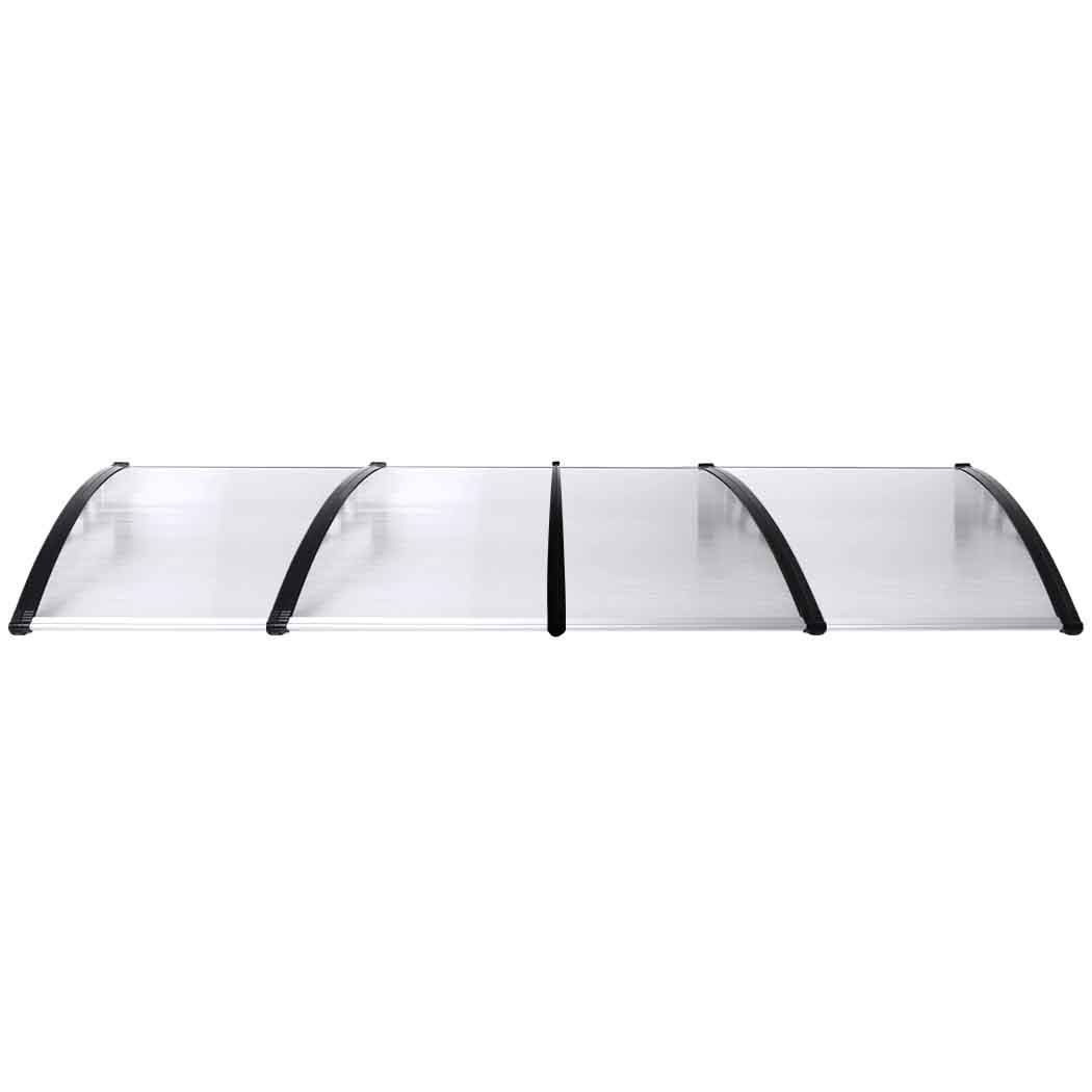 Mountview Window Door Awning Outdoor 1M X 4M Transparent 1x4M-2006733104710029313