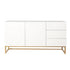 Levede Buffet Sideboard Storage Cabinet White-2006733268556320769