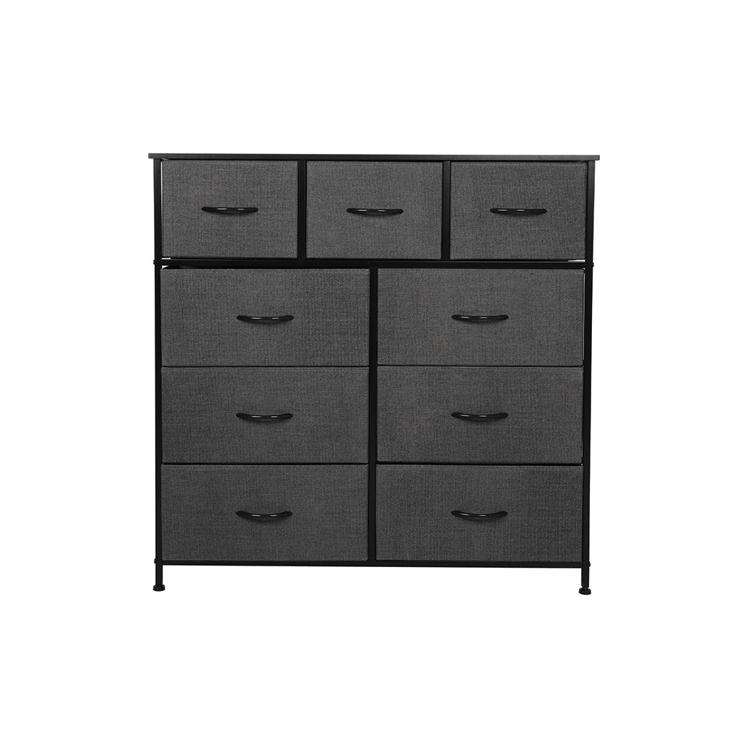 Levede 9 Chest of Drawers Storage Cabinet-1864183287749152769