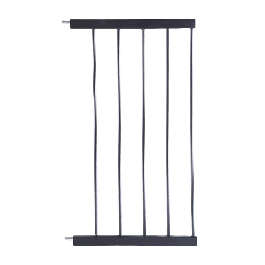 Levede Baby Safety Gate Adjustable Pet Black 45cm Extension-1864183162020696065