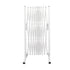 Garden Security Fence Gate Expandable White-1886651053764644865