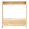Levede Side Table with Magazine Rack Small End Table-2029387218107371521