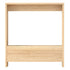 Levede Side Table with Magazine Rack Small End Table-2029387218107371521