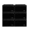 Stacked Shoe Box Acrylic Sneaker Display 6PC Black-2018816656914124801