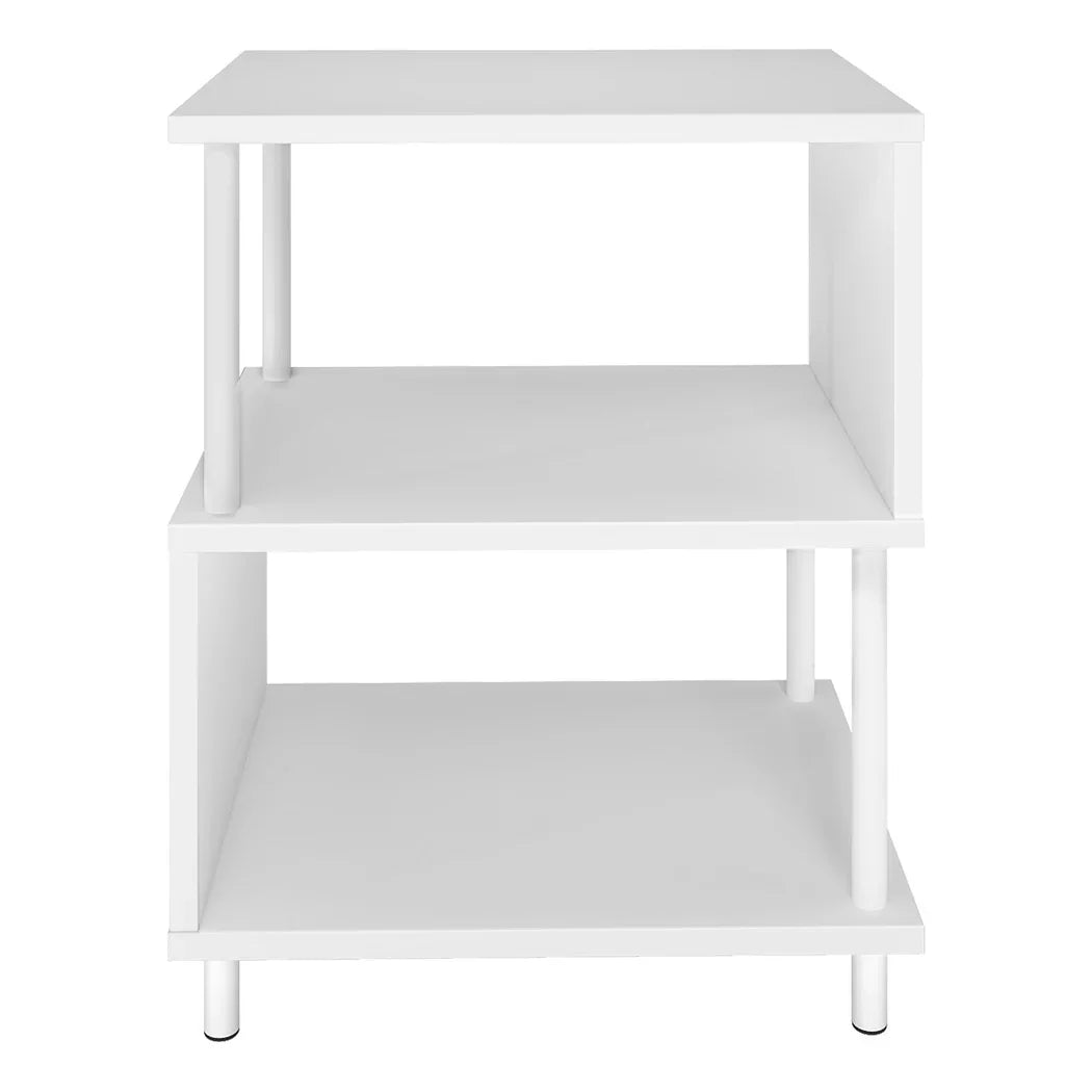 Levede Modern Side Table 3‑Tier Storage Bedside Table-2050056752447229953