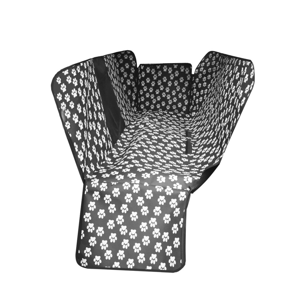 PaWz Pet Back Car Seat Cover Hammock Black-2006732970270003201