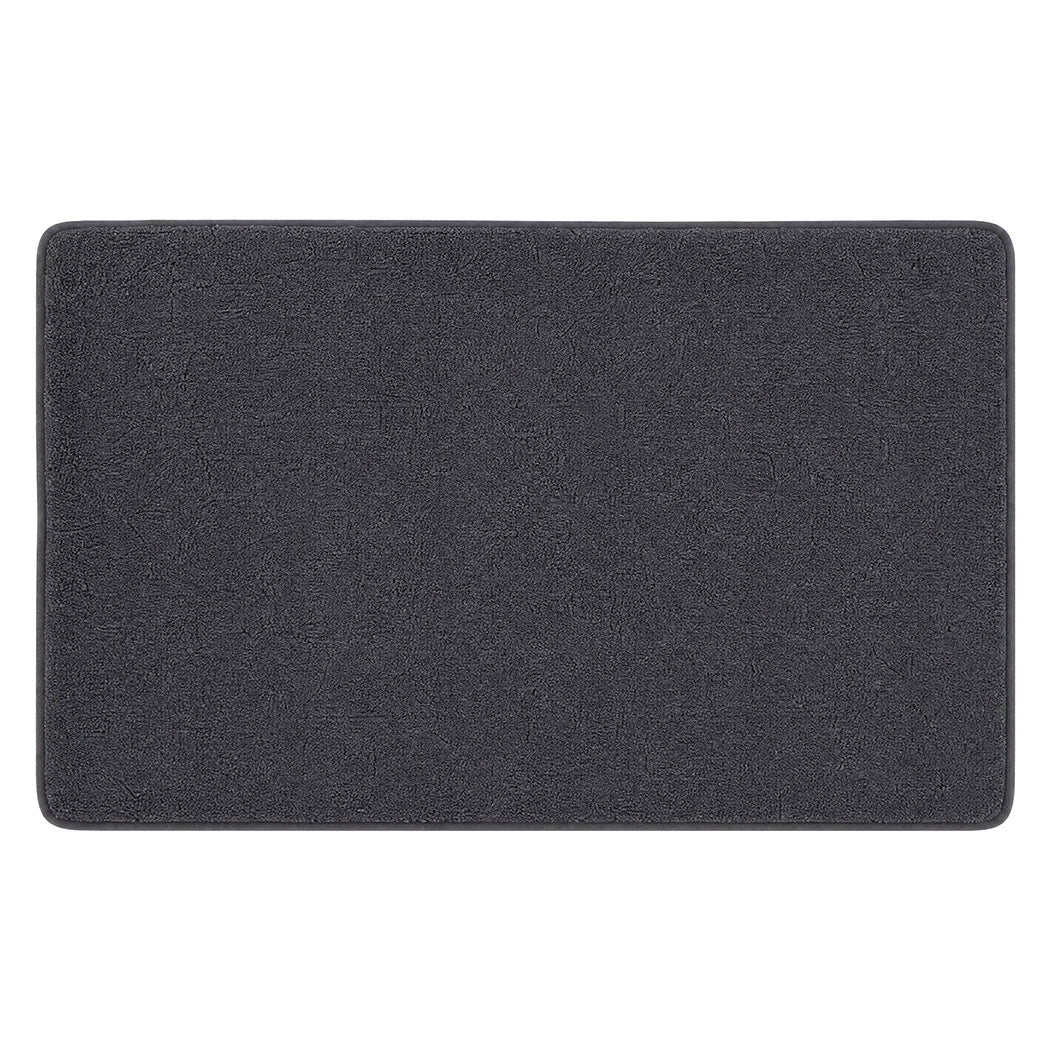 Marlow Door Mat Non Slip Absorbent Washable Pet Friendly for Entrance Grey-2109799592999194626