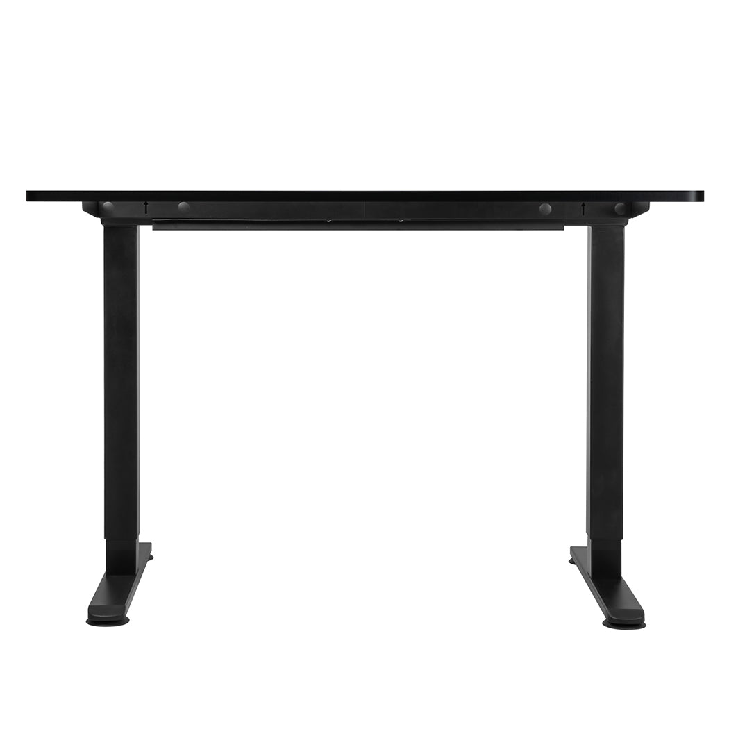 Levede Motorised Standing Desk Adjustable 120cm Black 800x 1.5MM-1910112990250799105