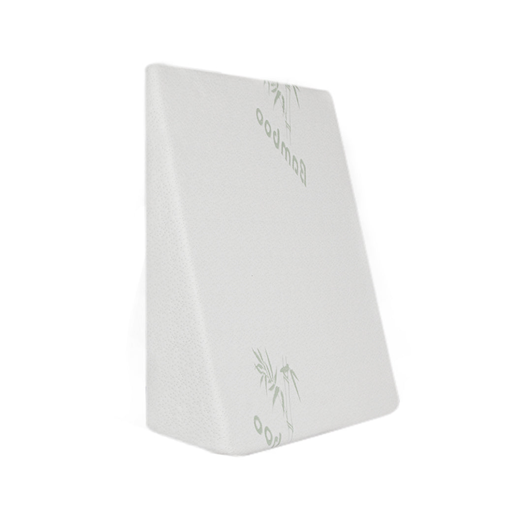 DreamZ Bedding Wedge Pillow Memory Foam White 19-2029387257609326593