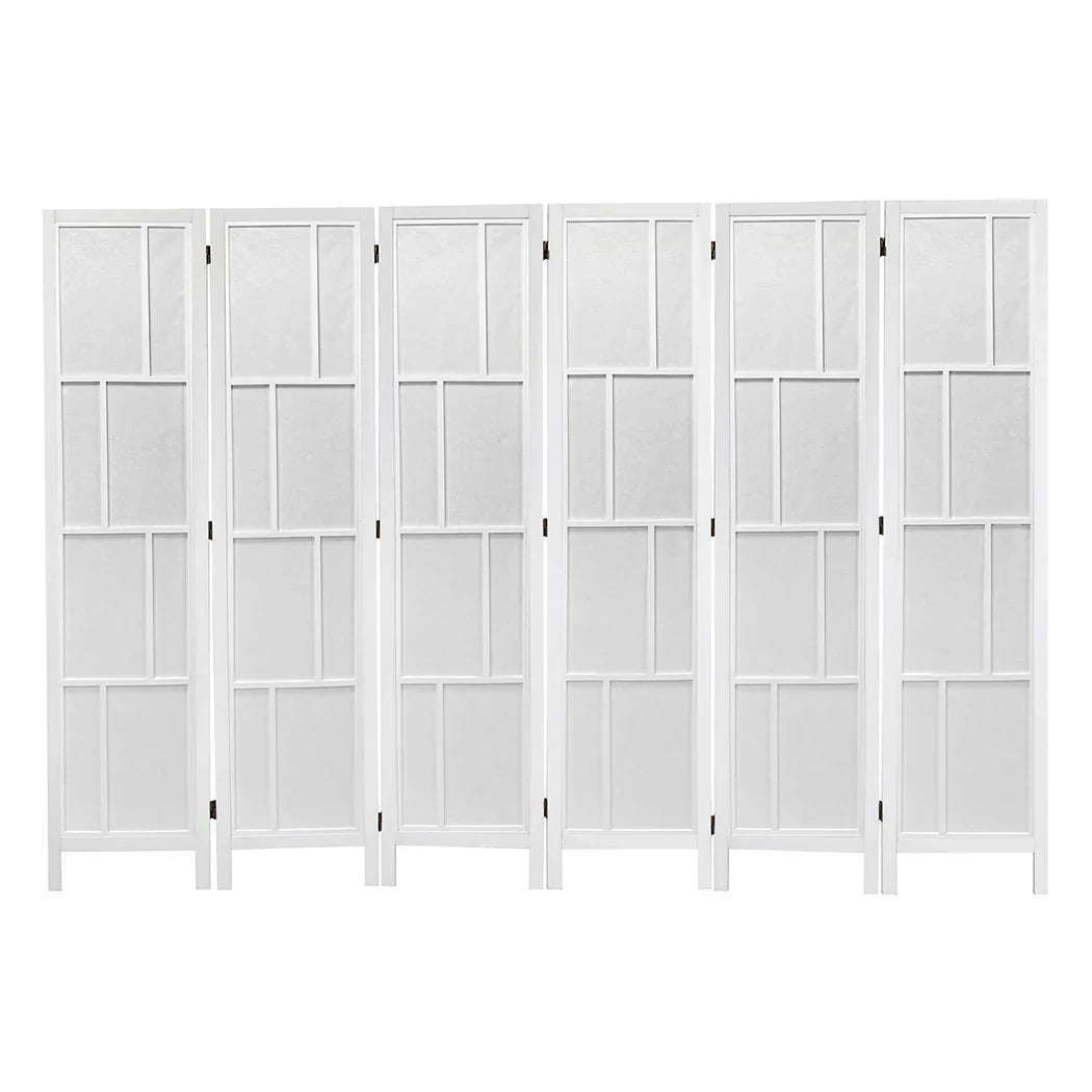 Levede 6 Panel Room Divider 170cm Freestanding Screen-2006733395211718657