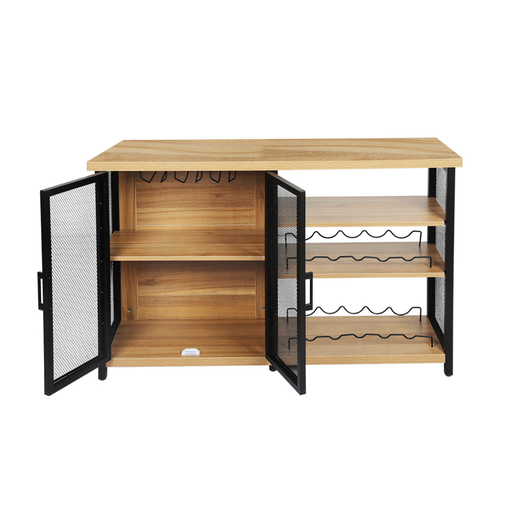 Levede Bar Cabinet Buffet Sideboard-1864183280887271425