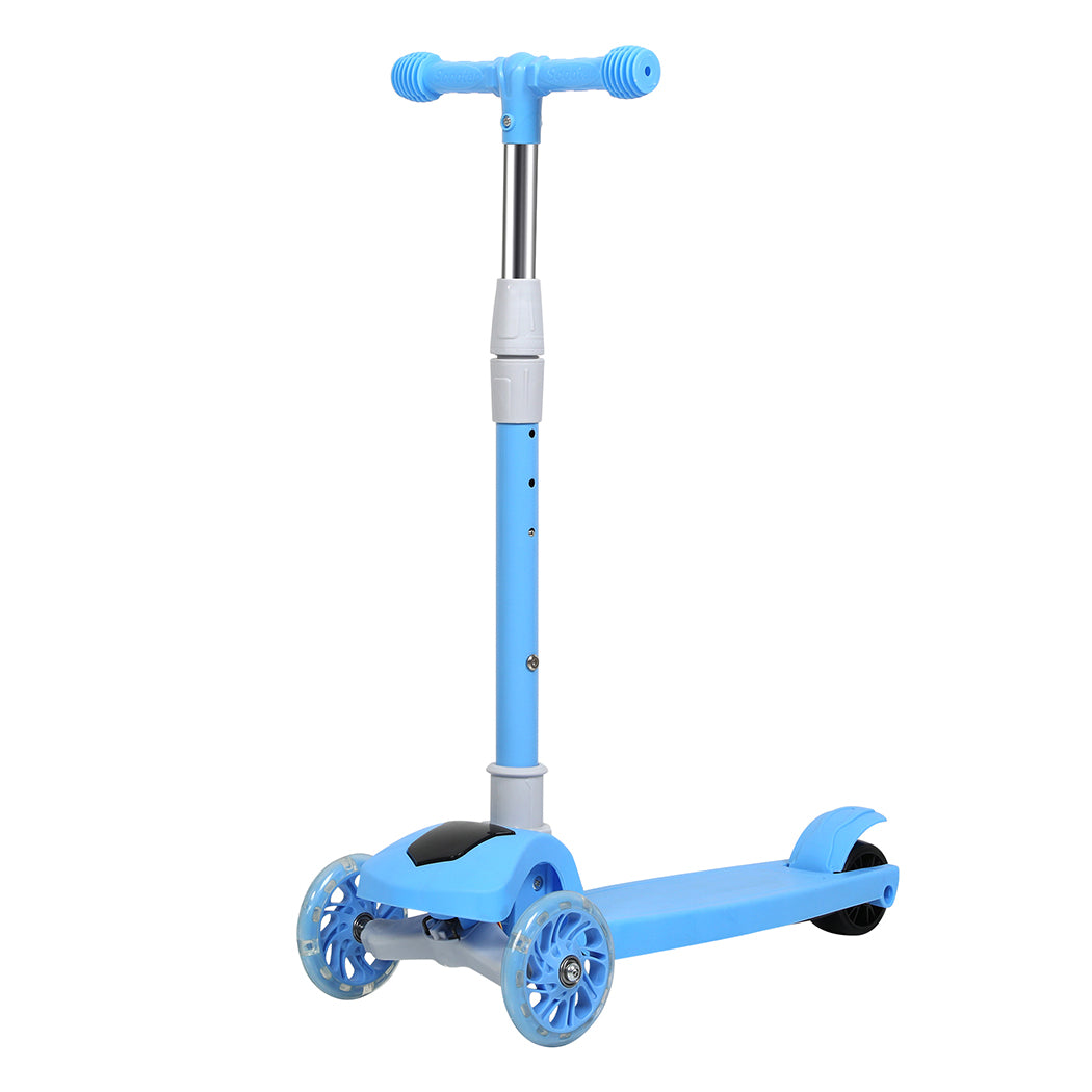 Bopeep Foldable Kids Scooter LED Music Blue-1894516714411003905