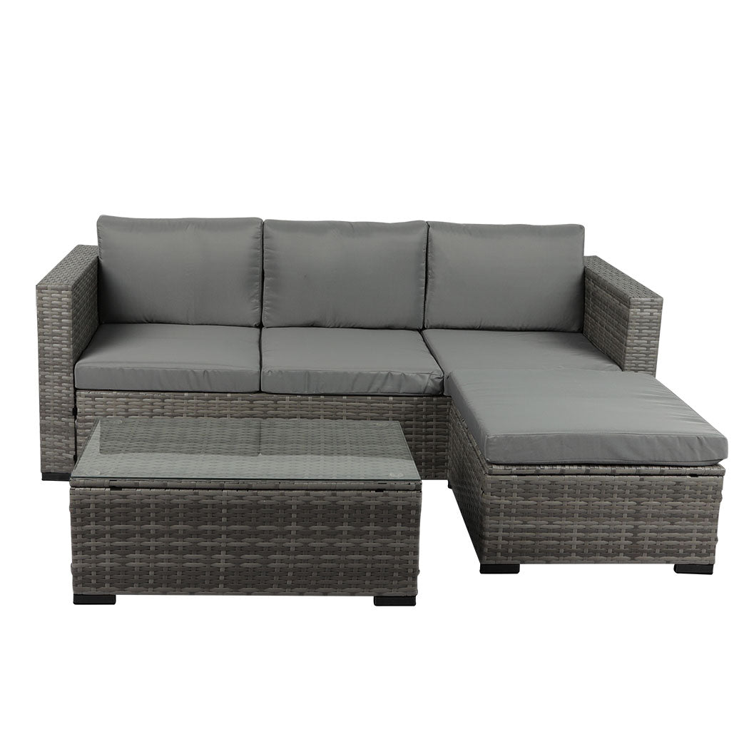 Levede 5pcs Outdoor Sofa Set Patio Furniture-1942353029282009089