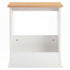 Levede Slim Side Table Magazine Rack Narrow Sofa End Table Storage Living Room-2061251865856839681