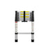 Traderight Multipurpose Ladder Telescopic 2.6M Silver 2.6 Meter-1864184264447365121